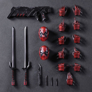 Alta calidad PVC Anime Paly Arts Super Heroes película 26cm 1/6 modelo Deadpools figuras de acción juguetes para chico regalo de Navidad - Product Image 6