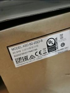 Kit de Motor de CA de Alta Calidad de 3kW, 220VAC, Serie B2, ASD-B2-2023-B con Soporte de Montaje en Marco de 32mm, ECMA-C11020RS, ASD-B2-2023-B, ECMA-C11020R - Product Image 2