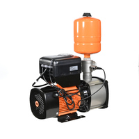 Pompe horizontale multi-étages à fréquence variable, alimentation en eau à pression constante, pompe de surpression tout en acier inoxydable DN40