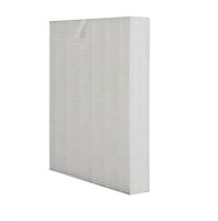 Filtre de remplacement HEPA plissé haute efficacité OEM avec languette de retrait pour machines commerciales de purification d'air à l'ozone, pièces de purificateur d'air