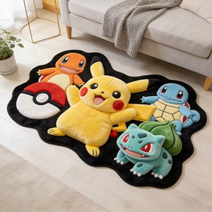 Alfombra Personalizada con Diseño <span class=keywords><strong>de</strong></span> Pokémon <span class=keywords><strong>Pikachu</strong></span>, Alfombra <span class=keywords><strong>de</strong></span> Anime Suave Antideslizante con Base <span class=keywords><strong>de</strong></span> Esponja Gruesa, Alfombra 3D <span class=keywords><strong>de</strong></span> Dibujos Animados con Diseño Irregular - Product Image 1
