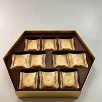 Plateau d'insertion thermoformé en plastique de qualité alimentaire, écologique et personnalisé, pour emballage de boîte cadeau de biscuits et chocolats, moulé à 10 cavités
