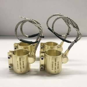 Boquilla de bobina de canal caliente con calentamiento eléctrico, calentador de banda de cobre eléctrico para piezas de máquinas de inyección - Product Image 1