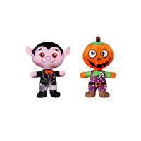 Poupée en peluche citrouille d'Halloween personnalisée jouet d'Halloween horrible vampire zombie peluche Halloween squelette en peluche jouets en peluche