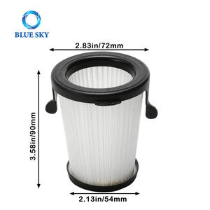 Filtre HEPA compatible avec <span class=keywords><strong>Milwaukee</strong></span> 49-90-1950 M12 0850-20 <span class=keywords><strong>Aspirateur</strong></span> sec sans fil Pièces de rechange - Product Image 2