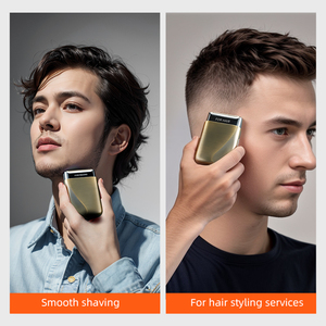 Mini Afeitadora Masculina con Doble Cuchilla Recíproca, Impermeable y Lavable, Recargable Tipo C, Recortadora de Barba de Bolsillo - Product Image 6