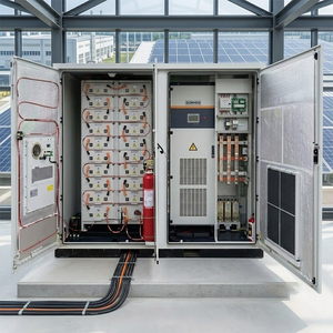 Split Type Cabinet LiFePO4 Battery <b>Energy</b> <b>Storage</b> <b>System</b> Built in PCS BMS Air Cooling PV Grid Backup Power - Product Image 4