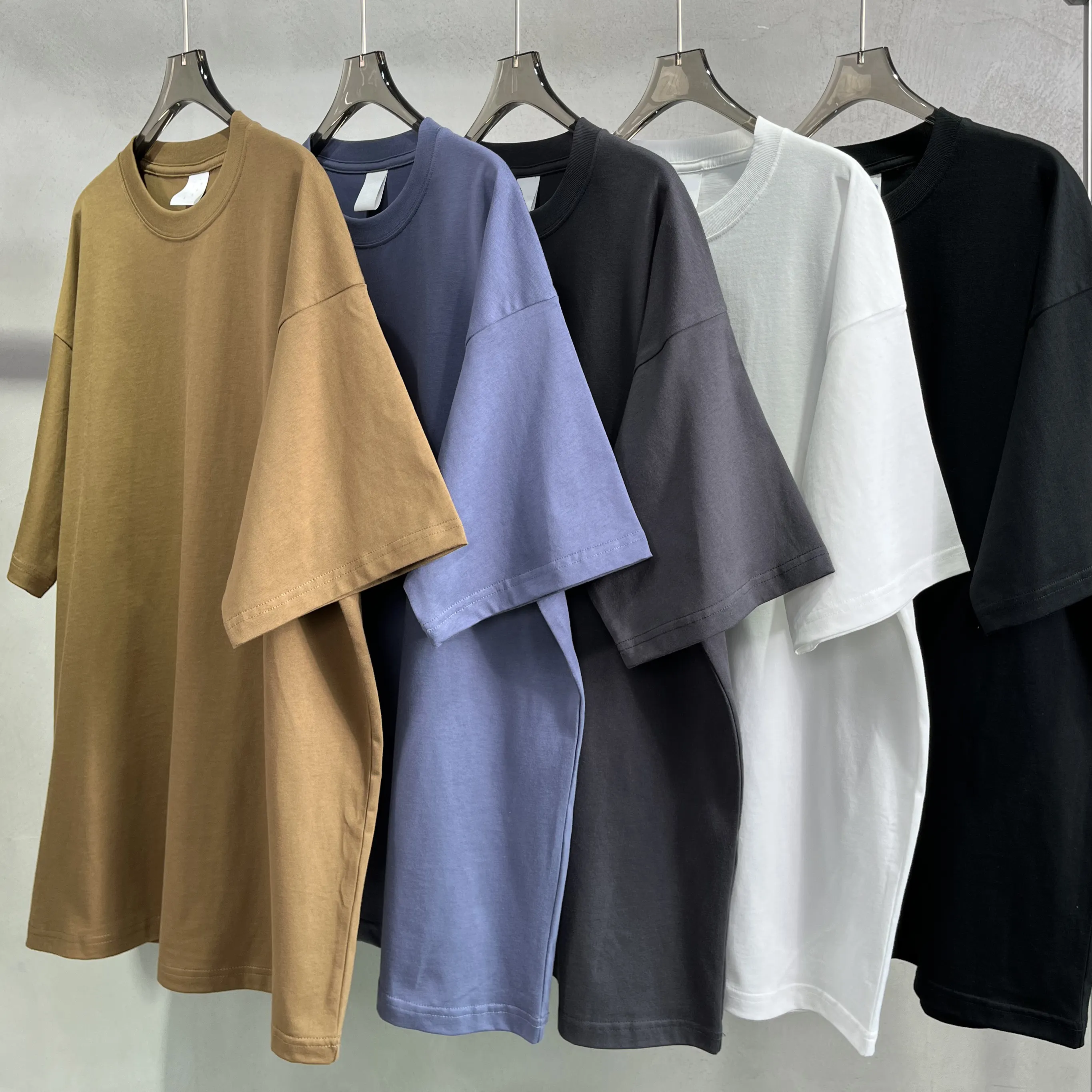 Wholesale Multi-color Blank T Shirt Custom 100% Cotton T-shirt Printing Logo For Men Plain T-shirts For Men