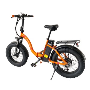 48V 500W 750W 1000W Opvouwbare Elektrische Fiets Fiets Opvouwbare Stad Ebike 20Inch Boombike Elektrische Fiets - Product Image 1