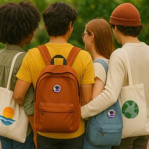 Pin de esmalte de parodia de dibujos animados, broche de metal retro con logo de pez volador, insignia de solapa, regalo de joyería para fans de la animación - Product Image 5