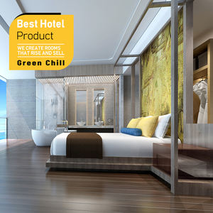 Fournisseur de meubles de chambre d'hôtel de luxe en bois personnalisé 3 5 étoiles pour projet d'hôtel clé en main - Product Image 1