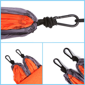 Hamaca Doble para Niños, Ligera, Portátil, de Nailon, con Dos Cuerdas para Árboles, para Viajes, <span class=keywords><strong>Senderismo</strong></span> y Actividades al Aire Libre en Todas las Estaciones - Product Image 2