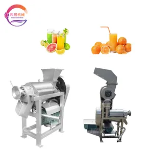Mesin ekstraktor apel jeruk kelapa Lemon komersial baja tahan karat mesin pembuat jus penghancur sekrup
