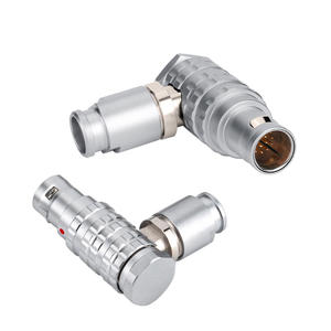 Connettore Circolare Push-Pull LHJM su Misura a Buon Prezzo, Angolo FHG THG 0B, 2 3 4 5 6 7 9 12 Pin per Attrezzature Dentali - Product Image 1