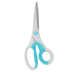 <b>Kitchen</b> <b>Scissors</b> Stainless Steel Straight Head Blue And White Home Use - Product Image 4