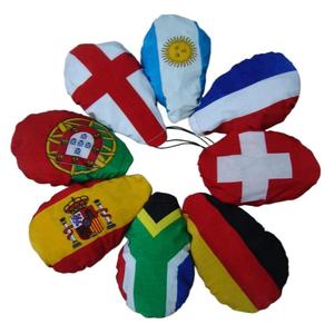 Drapeaux nationaux Beckon personnalisés de haute qualité pour rétroviseurs de voiture allemands, bannières avec logo d'équipe pour les fans de sport, décorations de voiture pour le jour du match - Product Image 2