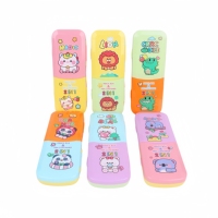 Étui à crayons multifonctionnel mignon de grande capacité, imperméable, à double couche, de couleur mixte, créatif, de haute qualité, de la marque KM