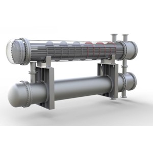 Trocador de Calor Industrial Personalizado de Tubo e Carcaça para Aquecimento e Resfriamento, Trocador de Calor de Tubo de Aço Inoxidável - Product Image 2