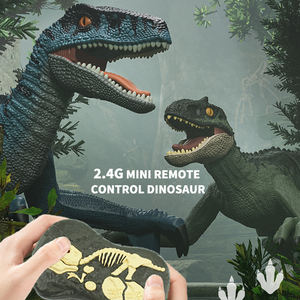 Ensemble multifonctionnel Mini RC Dinosaur & Rruck 2.4GHz Télécommande Électrique Marche Miniature Plastique Jouets électroniques pour animaux - Product Image 3