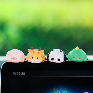 Ornements de voiture en résine Ruijie, décorations animales pour écran de console centrale - Product Image 5