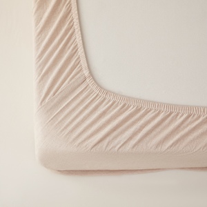 Linnen Katoen Polyester 300TC Draadgetal Spannlaken Kussensloop <span class=keywords><strong>3</strong></span>-delig Beddengoedset voor Zacht Ademend Natuurlijk Gevoel Slaap - Product Image 6