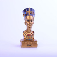 Célébrités européennes américaines statues en résine reines égyptiennes souvenirs de voyage décorations cadeaux statues d'animaux