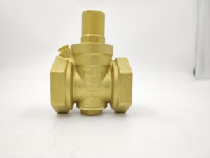 Vanne <span class=keywords><strong>de</strong></span> réduction <span class=keywords><strong>de</strong></span> <span class=keywords><strong>pression</strong></span> en cuivre <span class=keywords><strong>pour</strong></span> chauffe-eau et purificateur domestiques, réglable 20-25 bars DN15 - Product Image 3