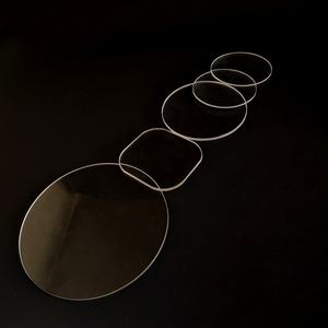 カスタムDIN7080 <span class=keywords><strong>3.3</strong></span>耐熱ホウケイ酸ガラス板 強化フロートホウケイ酸ガラス 覗き窓用 - Product Image 1