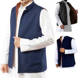 <span class=keywords><strong>Gilet</strong></span> Personalizzato da <span class=keywords><strong>Uomo</strong></span> in Pelliccia di Agnello per Autunno e Inverno Giacca Calda in Lana con Colletto alla Coreana Taglie Forti Stile <span class=keywords><strong>Panciotto</strong></span> - Product Image 2