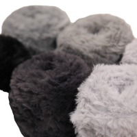 Fil à tricoter en fausse fourrure de lapin, plus de 100 couleurs, 100 % polyester, pour chapeaux, sacs et chaussures au crochet – Fil doux pour travaux manuels