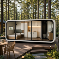 Maison conteneur Apple Cabin 40 pieds, Maison conteneur préfabriquée en acier 40 pieds