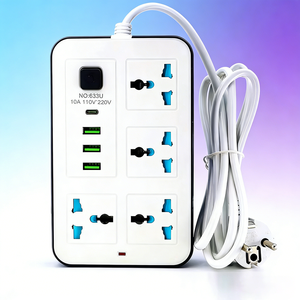 Multipresa a 4 Prese con Cavo di Prolunga da 2 Metri, 3 Porte USB e 1 Porta Type-C - Bestseller - Product Image 6