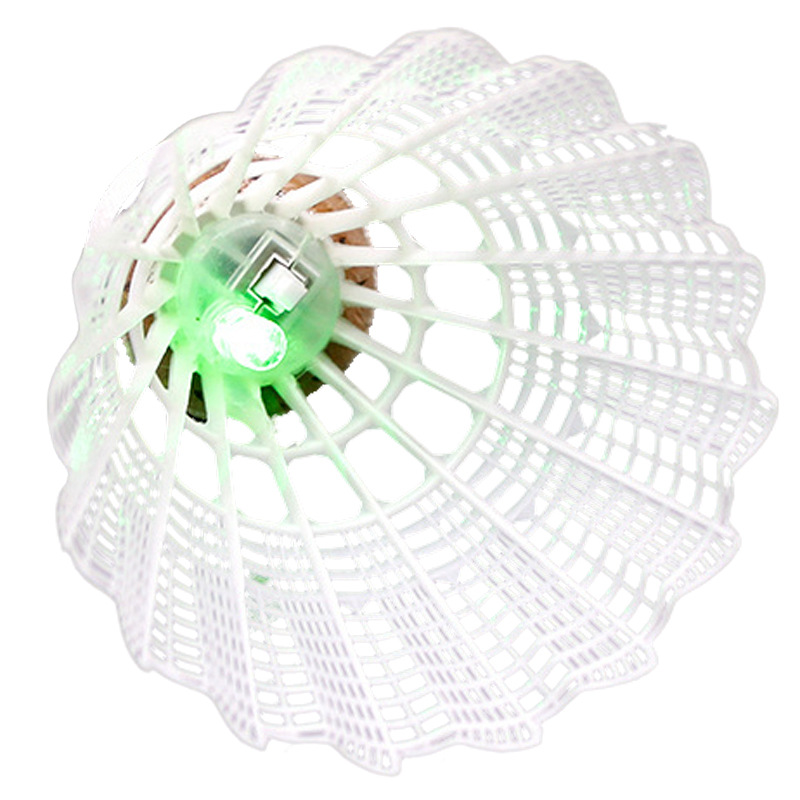 Best Seller LED Lighting Nylon Shuttlecock Darkness Play Lighting Nylon Badminton Shuttlecocks for Badminton at Night