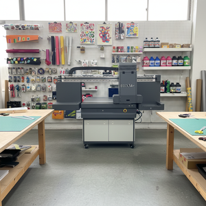 Vente d'usine A1 Plus 1070 3 têtes Imprimante UV à plat numérique LED rotative avec texte en relief - Product Image 1