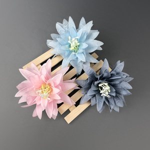 Crisantemo de Garra de Cangrejo Simulado de 12cm, Adorno para Cabello, Accesorios de Decoración para Bodas Hanfu, Decoración del Hogar, Adorno para Caja de Regalo - Product Image 4