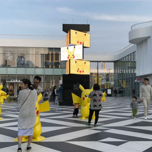 Full Color 360 Degree <strong>Rotating</strong> Advertising <strong>Display</strong> <strong>Led</strong> Mechanical Screen Creative Outdoor Digital <strong>Led</strong> <strong>Display</strong> Elevator Education - Product Image 5