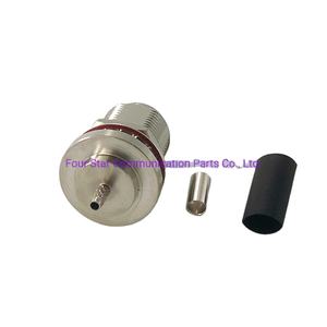 Conector Coaxial RF Hembra Tipo N de Montaje en Panel para <span class=keywords><strong>Cable</strong></span> RG316 de Doble Blindaje, 11GHz, para Pruebas y Medición - Product Image 2