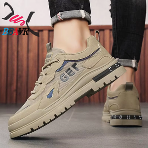 Zapatos Casuales de Piel Sintética para Hombre, Cómodos, Ligeros e Impermeables, con Suelas Antideslizantes de Eva para Todas las Temporadas, Marca Personalizada - Product Image 2