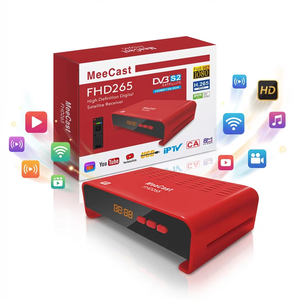 Ricevitore TV Satellitare DVB-S2 per Canali FTA, 1080P H.265/HEVC, Dongle USB Wi-Fi/LAN, Decoder TV Digitale Gratuito per l'Africa - Product Image 1