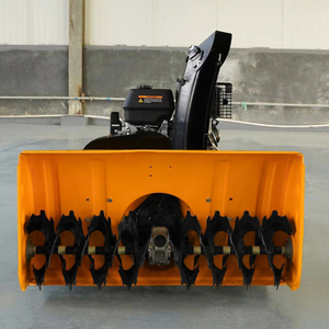 Điều khiển từ xa PLC thành phần cốt lõi 300kg động cơ không chổi than tuyết cày Đường Tuyết ném tuyết loại bỏ Robot bánh xích snowblower 680M - Product Image 3