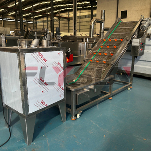 Gas Electric Heating Continuous Frying Equipment Frying <b>Machine</b> Exclusively for Snack Food Processing Plants - Product Image 5