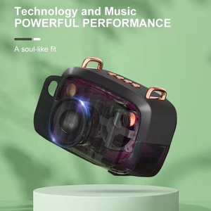 Enceinte sans fil multifonctionnelle BS32D pour home cinéma, fêtes et extérieur, avec subwoofer créatif, radio <span class=keywords><strong>FM</strong></span>, étanche et fonction appel mains libres - Product Image 4
