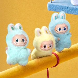 Original POP MART the MONSTERS labubu V4 Pin para Love Series Plush Pendant Blind Box (2017) Mini LabubuTrendy Llavero - Product Image 6