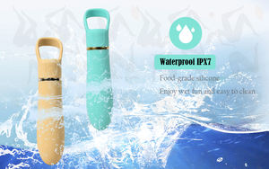 Masseur vibrant pour doigts en silicone intégral, mini vibromasseur clitoridien étanche avec 10 modes, mini vibromasseur bullet pour femmes - Product Image 6