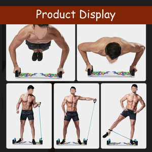 2024 nuovi arrivi Fitness <span class=keywords><strong>Core</strong></span> Trainer portatile in lega di alluminio Push Up plance <span class=keywords><strong>Board</strong></span> leggero bilanciere - Product Image 6