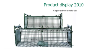 กรงดักจับสัตว์ขนาดใหญ่แบบปล่อยชีวิต ออกแบบสองประตู ปรับแต่งได้ - Product Image 6