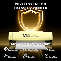 Printer Stencil MO Transfer Termal Nirkabel Bluetooth Portabel untuk Seni Tubuh