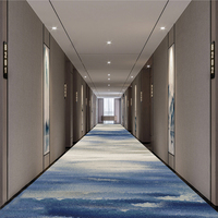 XunYao cinéma Commercial Broadloom tapis Style moderne Axminster Nylon écologique mur à mur tapis pour cinéma