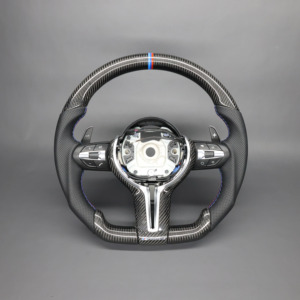 Volante in vera fibra di carbonio di lusso personalizzato BSD Carbon per <span class=keywords><strong>BMW</strong></span> Serie 6 <span class=keywords><strong>Gran</strong></span> Coupé F12 F13 630i 640i 650i M6 - Product Image 1