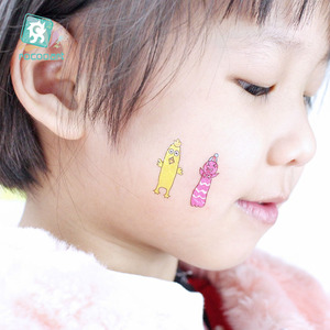 Tatuaggi Temporanei <span class=keywords><strong>Piccoli</strong></span> Mostri Impermeabili e Durevoli Design di Uccellini Carini Tatuaggi Cartoon Mini Mix per Bambini Tatuaggi per Dita - Product Image 6